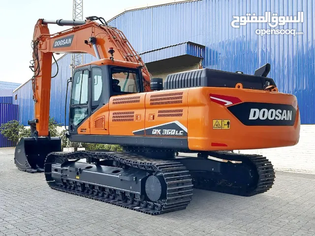 حفارات دوسان مكينة عادية كوري حجم 225LCA 300LCA 360LCA 450LCA 7M موديل 2025/2024  DEVELON OR DOOSAN