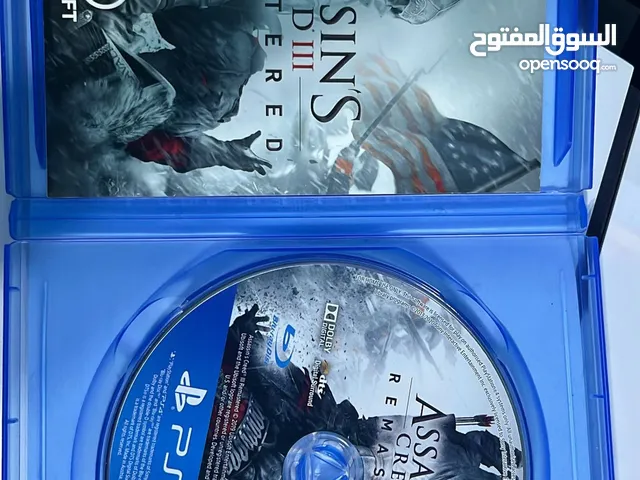 شريطين ASSASSIN’S creed3و blood borne