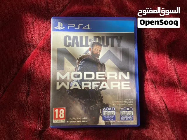 Call of duty modern warfare 1 مستعملة وبحالة ممتازة وسعر جيد