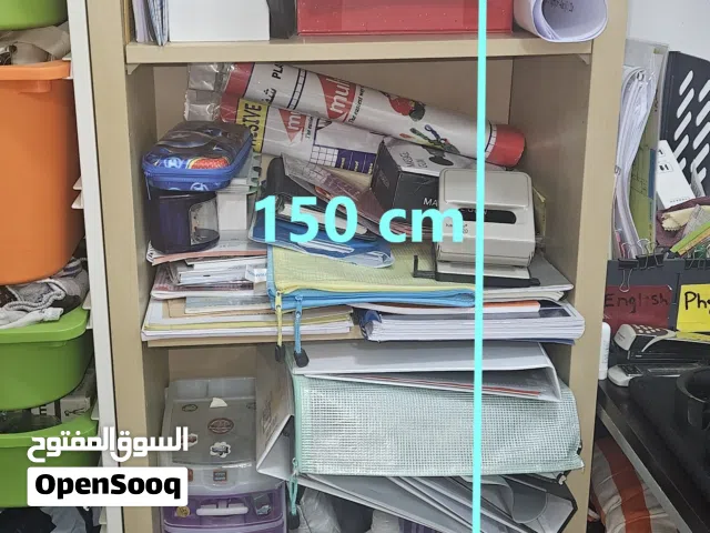 مكتبات ووحدات ارفف storage cabinets, shelves, cupboard