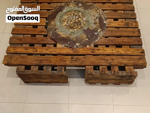 طاوله حطب وديراين   شغل يد %100بل %100