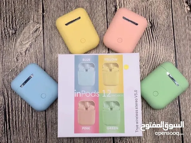 سماعات بلوتوث inpods12 بسعر عرطة 1300ريال