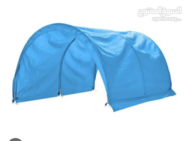 مظله من ايكيا للسرير لون ازرق