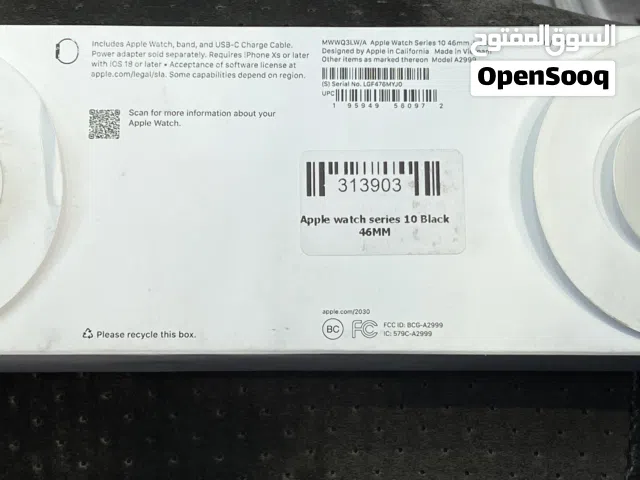 Apple watch series10 Black 46
