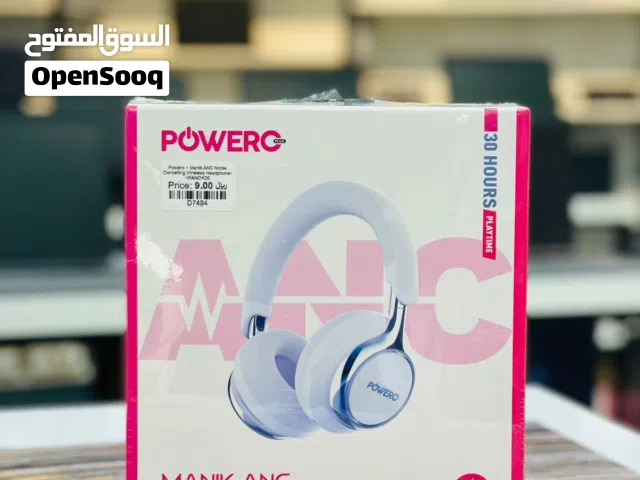 Brand New Powero Manik Headphones in Oman  Active noise cancelling  1 Year Warranty