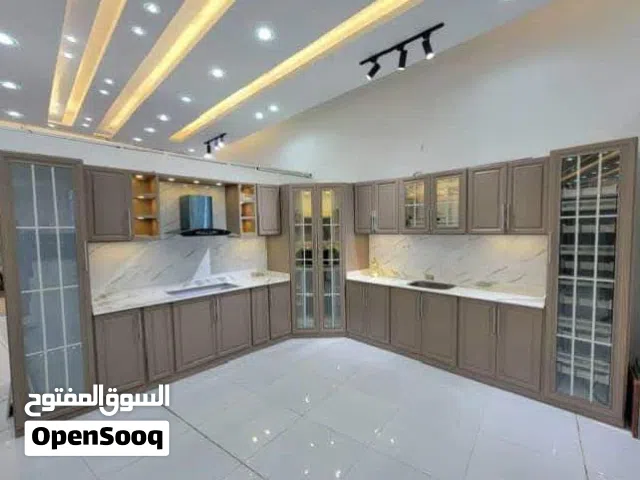 شبابيك المنيوم وابواب ودوليب مطابخ ذات جودة عالية وموصفات راقية