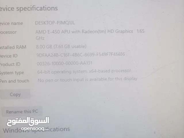 Windows HP  Computers  for sale  in Al Jahra