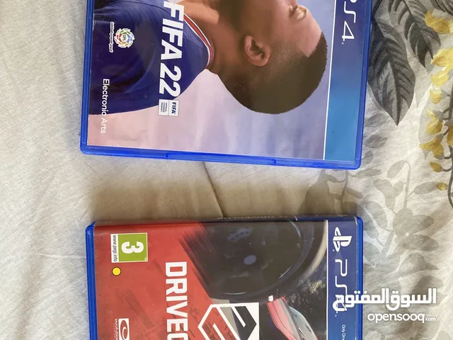 FIFA22:12دينار DRIVECLUB:10دنانير