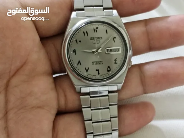 Seiko 5 Automatic Original Watch Vintage style with a greyish dial!