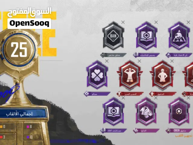 Pubg Accounts and Characters for Sale in Tripoli