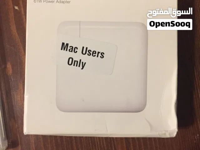 MacBook Charger 61W USB-C – Authentic Apple, 2018 Modelشاحن ماكبوك