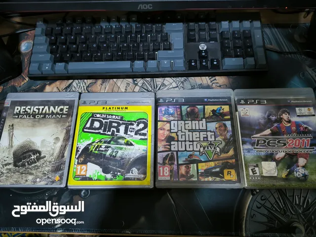للبيع سيديات بلاستيشن 3 مستعملة حالة جيد