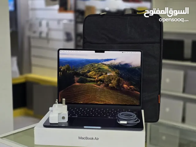 MacBook Air 2022 – M2 – 8GB RAM – 512GB SSD – Battery 93%  ماكبوك إير 2022 – شريحة M2 – مساحة 512GB