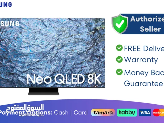 Samsung 75 inch Smart Neo QLED TV - 8K - Warranty - Free Delivery -