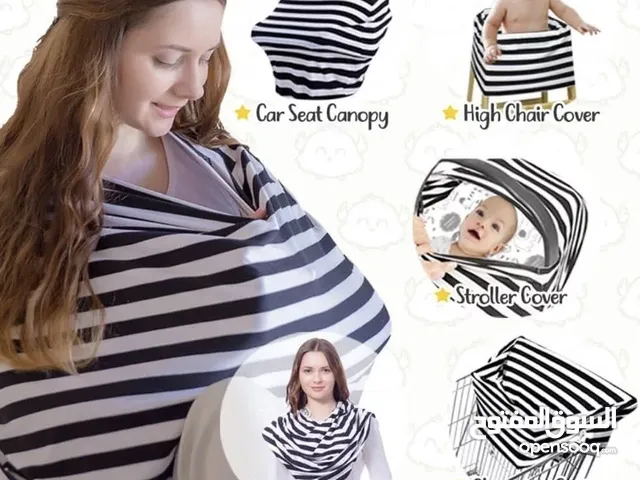 غطاء رضاعة 6 في 1 – عملي وآمن لكل أم Multi-Use Nursing Cover 6-in-1