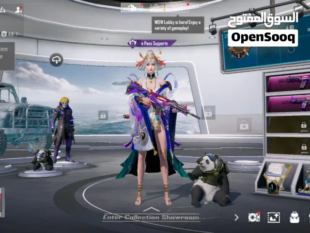 _*M416 FOOL x X-SUIT LEVEL 4*_  *YELLOW HAIR RARE* 96 MYTHICS  60 COLLECTION  80 LEVEL  *X-SUIT*  *G