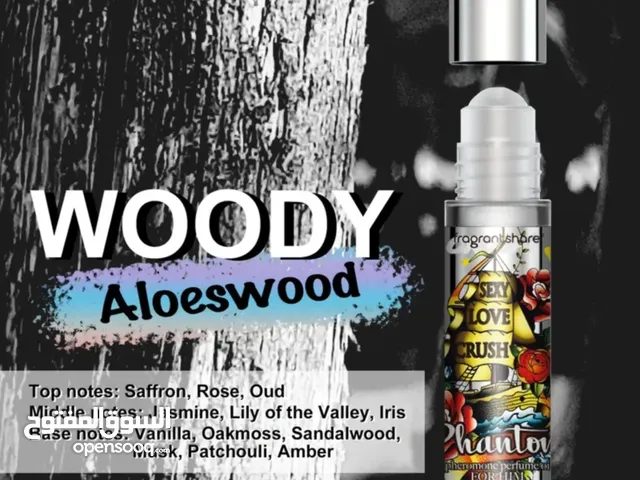 Pheromone Perfume For Men, Woody Cologne Aloeswoody Roll-on Essence Oil Perfume 25% Scent Conc.