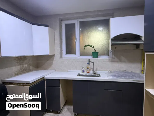 كاونتر HDF   حرف L  3 امتار و60 سم  و 120 سم الجهه الثانيه  مع ملحق افران ومايكرو  مع ساحبه هديه