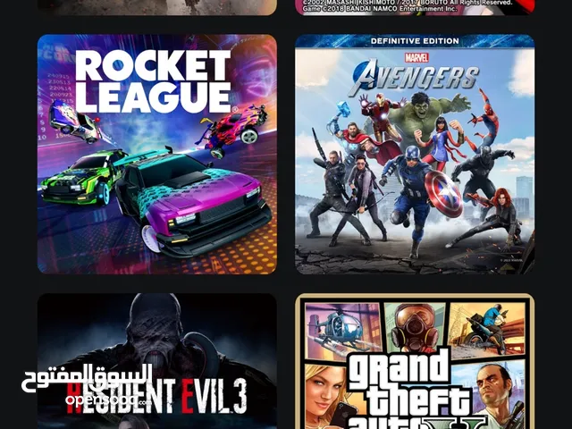 حساب ps 5 للبيع