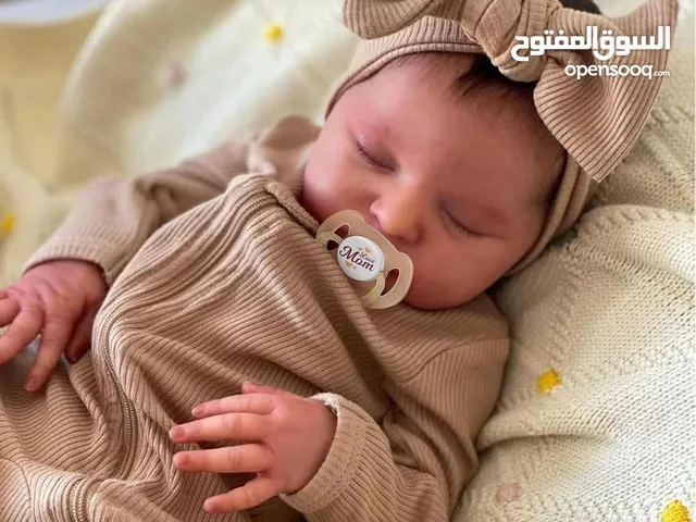 ADFO Real Life Reborn Baby-Dolls Girl 20 Inches Realistic Baby Doll Soft Vinyl Sleeping Newborn-Baby