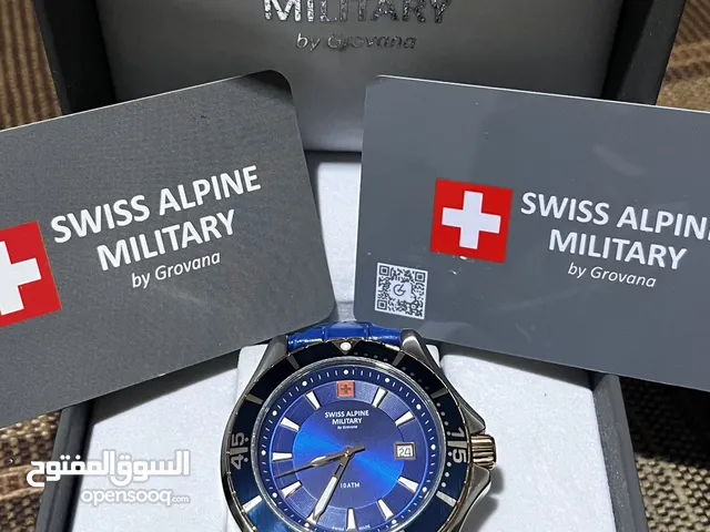 ساعة سويسرية Swiss Alpine Military للبيع