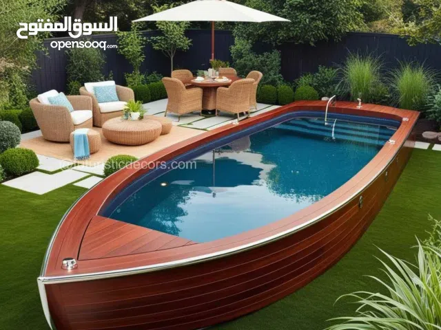 swimming pool boat