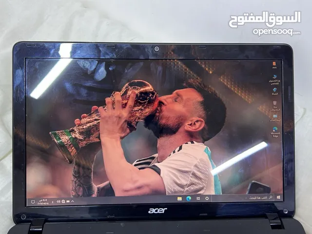 Acer لابتوب نضيف 85% مستعمل
