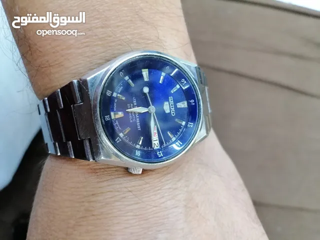 Seiko 5 Automatic 21 Jewels Blue Dial Men's Watch – Model 7009
