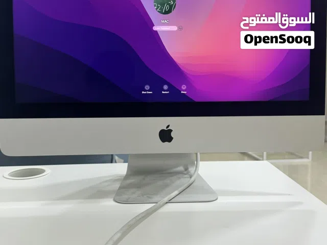 للبيع: جهاز أبل آي ماك (iMac 21.5-inch) بحالة ممتازة