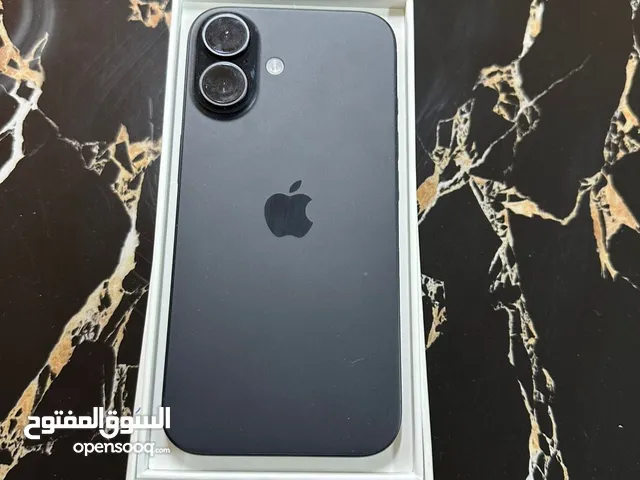 iPhone 16 اسود 128