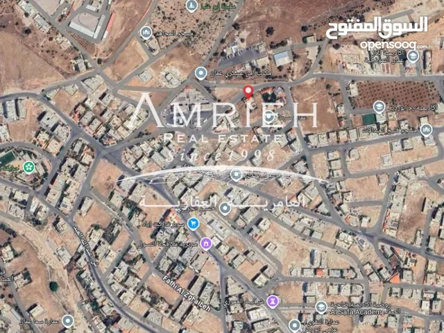 Residential Land for Sale in Amman Tabarboor