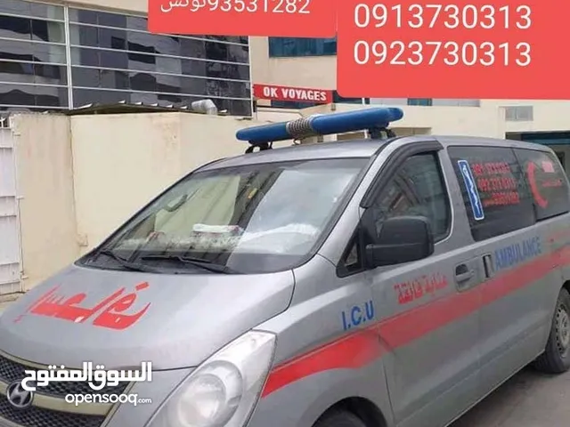 سيارة اسعاف عنايه خدمات24ساعه داخل وخارج ليبيا