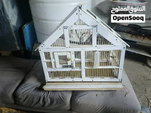 قفص عصافير صناعه يدويه بالكامل