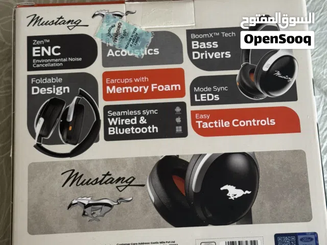 Ford Mustang Thunder Over Ear Headphones