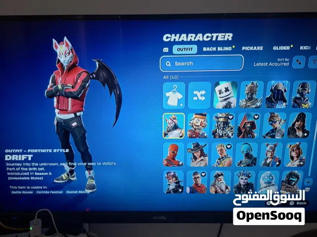 حساب فورت من سيزون 3 للبيع شوف الوصف