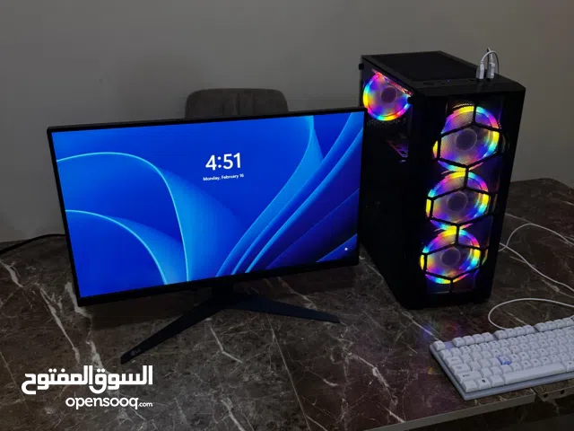 full I5 10400F RX 6600XT Gaming Setup كمبيوتر العاب