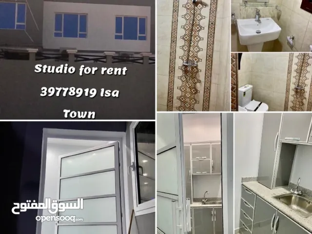 New studio flat for rent 185/-BD in Isa town 70m