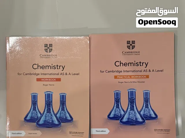 Chemistry Cambridge international AS&A workbook and practical book