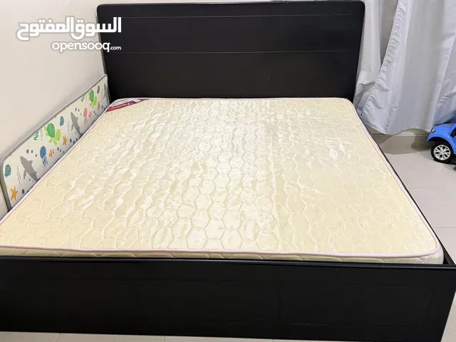 King Size Bed and Mattress - used. Good condition. 180 X 190