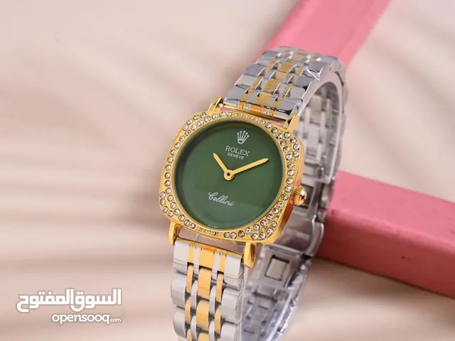ساعة رولكس الشكل الجديد المربع بجميع الوانها