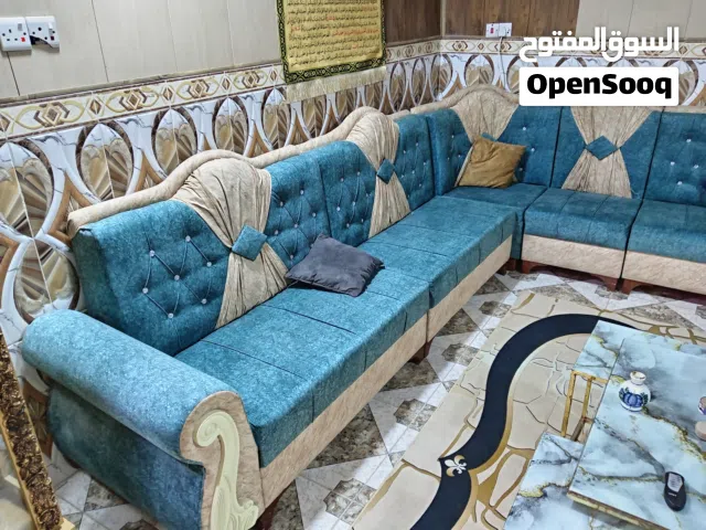 تخم ديوان استقبال فيروزي اللون