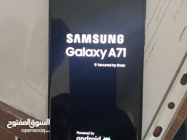 جهاز موبايل سامسونغ A71 شاشة اولد شركة كامل للبيع بحاجة بورد فقط