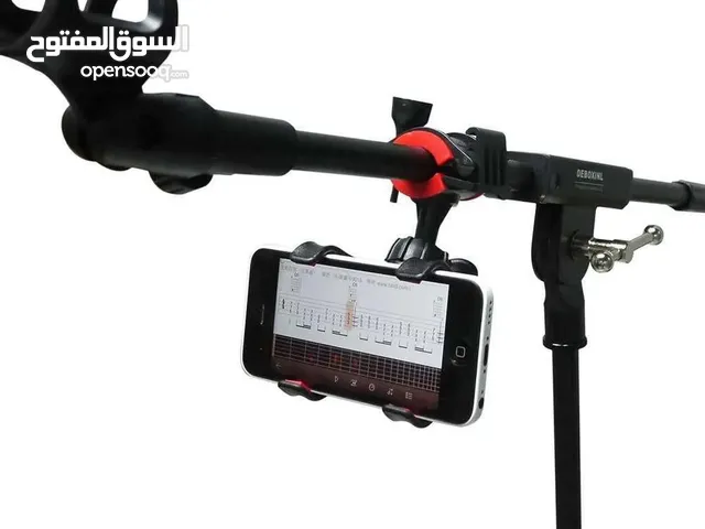 حامل هاتف. للدراجات تصميم قوي وثابت يناسب الدراجات الهوائية والنارية دوران 360 درجة لتعديل الزاوية