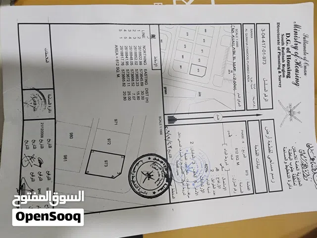 Residential Land for Sale in Al Batinah Barka