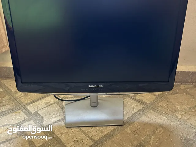 شاشة samsung /18.5 inch  تحكم بالبصمة / استعمال خفيف / مع ستاند ومدخل باور للشاشة
