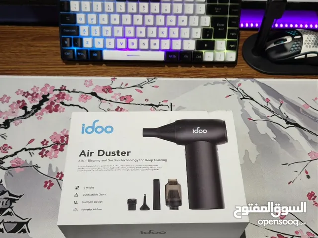 منتج idoo Air Duster هو جهاز تنظيف متعدد الوظائف