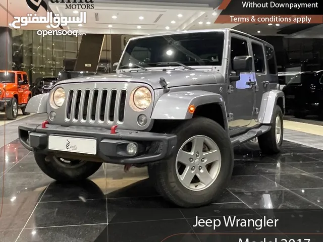Jeep wrangler Sahara Model 2017