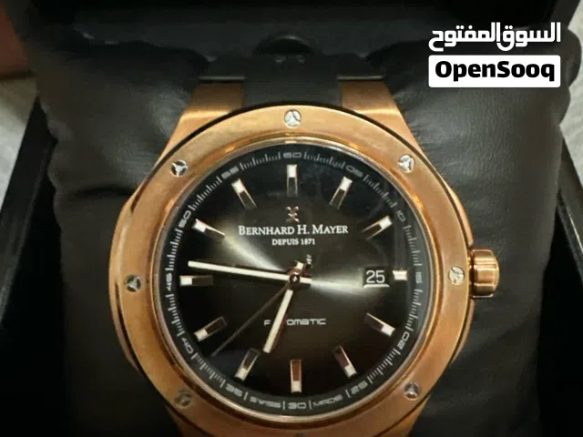 للبيع  Bernhard H. Mayer Empire Portus Automatic Rose Gold