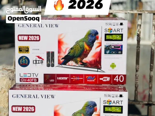 شاشة 40 سمارت جنرال فيو 2026 اقل سعر بالمملكة