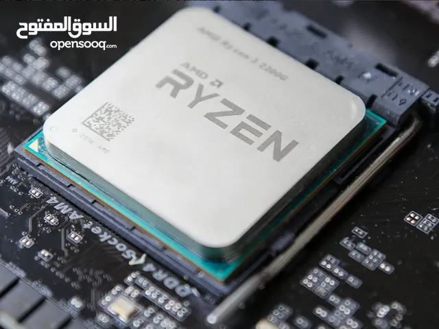 CPU معالج Ryzen 3 2200g مع Vega 8 كرت شاشة مدمج